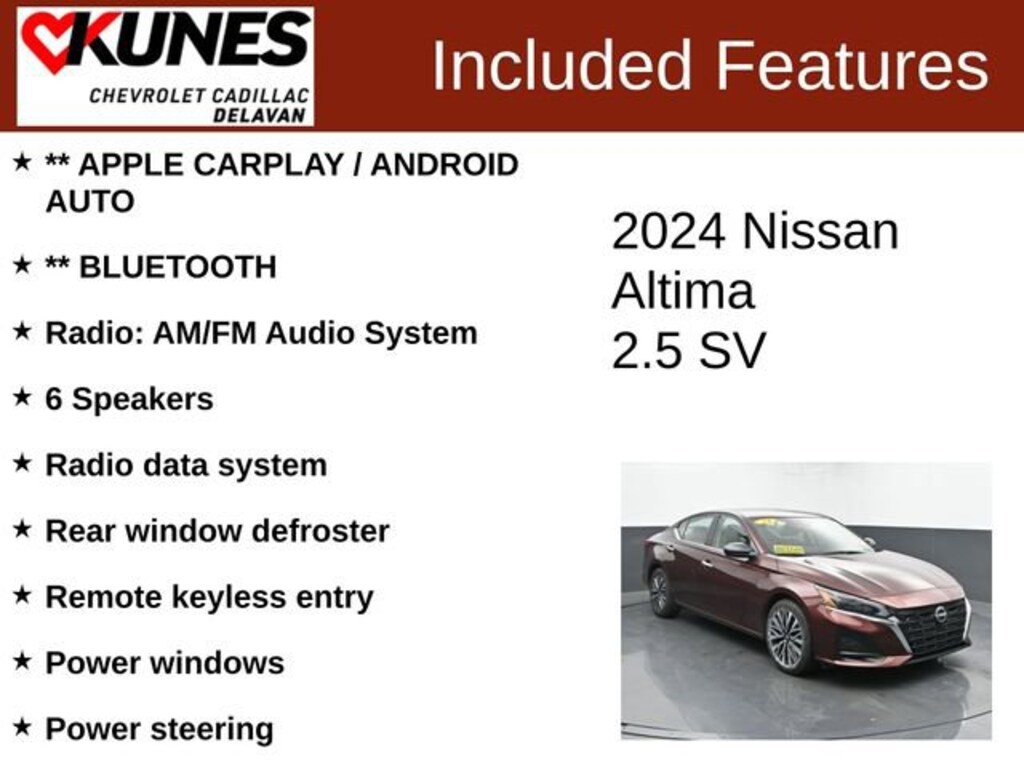 Used 2024 Nissan Altima 2.5 SV