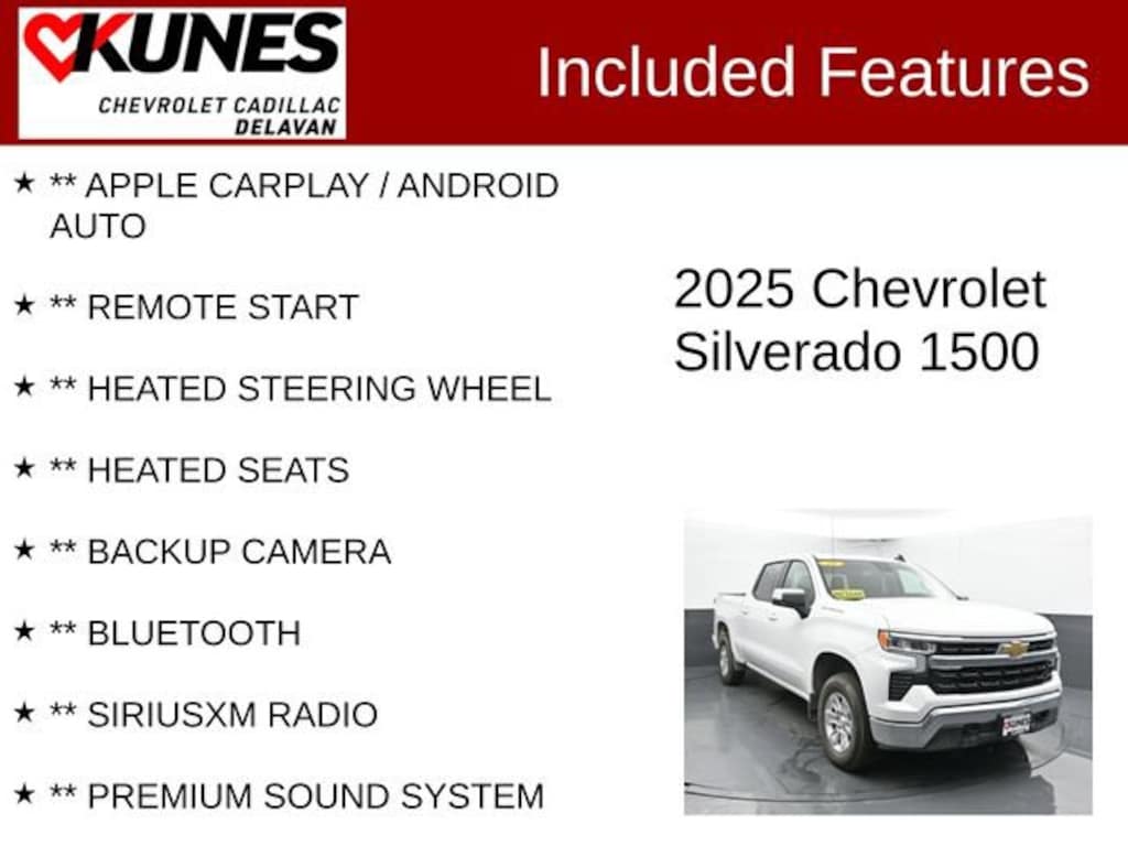 Used 2025 Chevrolet Silverado 1500 LT Truck