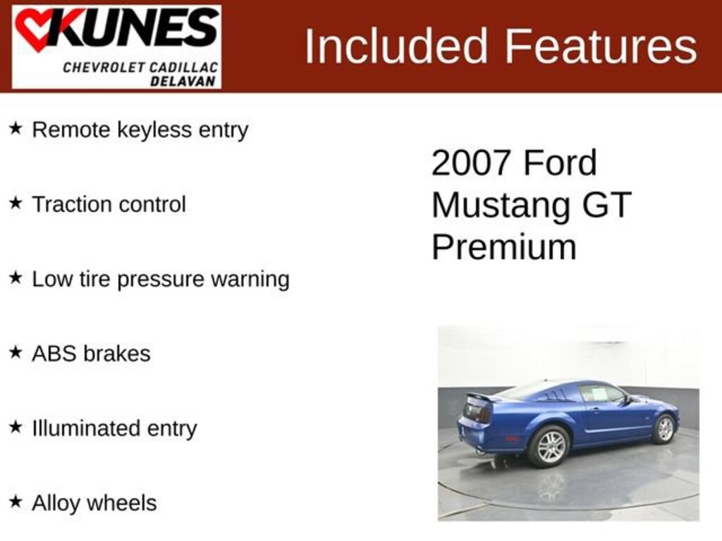 Used 2007 Ford Mustang GT Deluxe