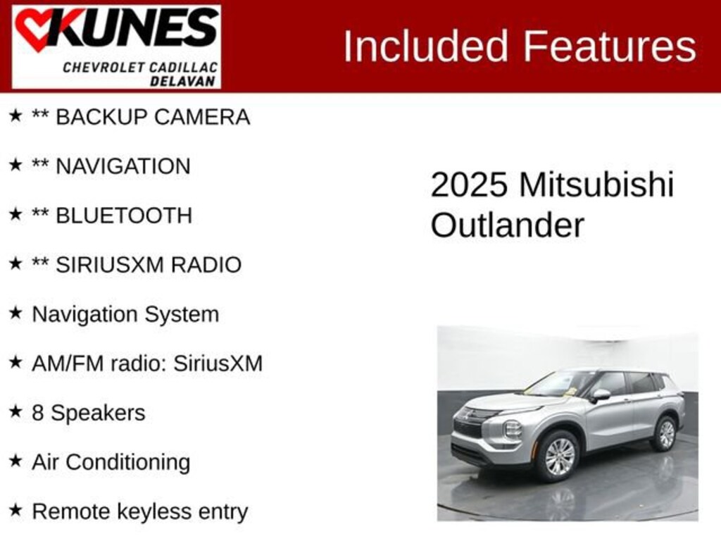 Used 2025 Mitsubishi Outlander ES