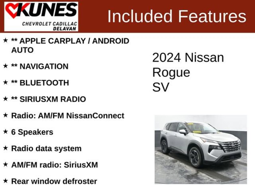 Used 2024 Nissan Rogue SV