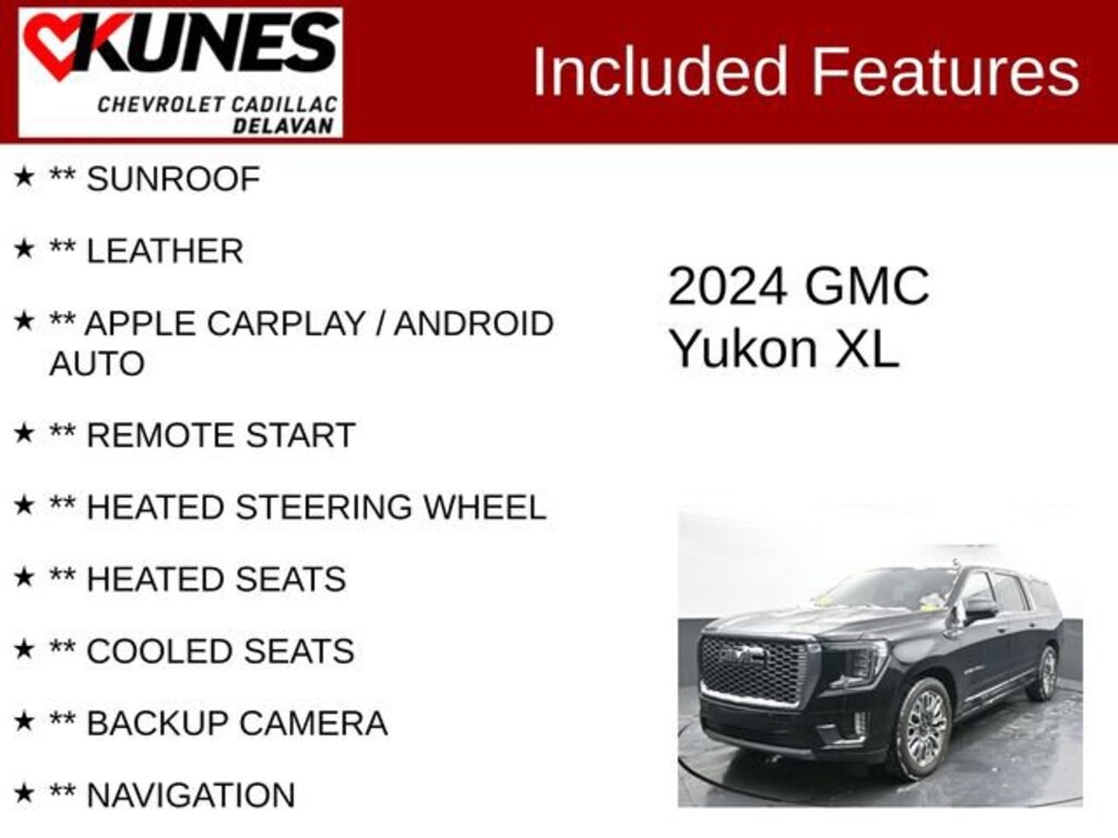 Used 2024 GMC Yukon XL Denali Ultimate SUV