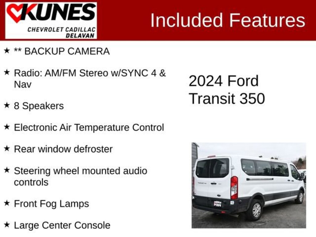 Used 2024 Ford Transit Passenger Wagon XL