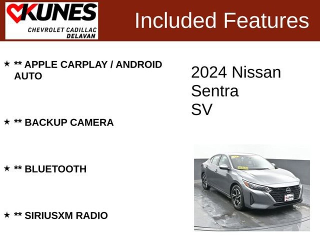 Used 2024 Nissan Sentra SV