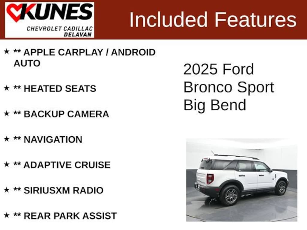 Used 2025 Ford Bronco Sport Big Bend