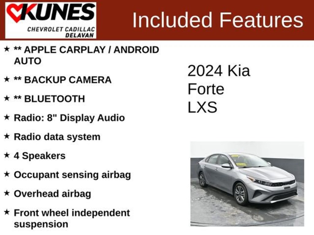 Used 2024 Kia Forte LXS