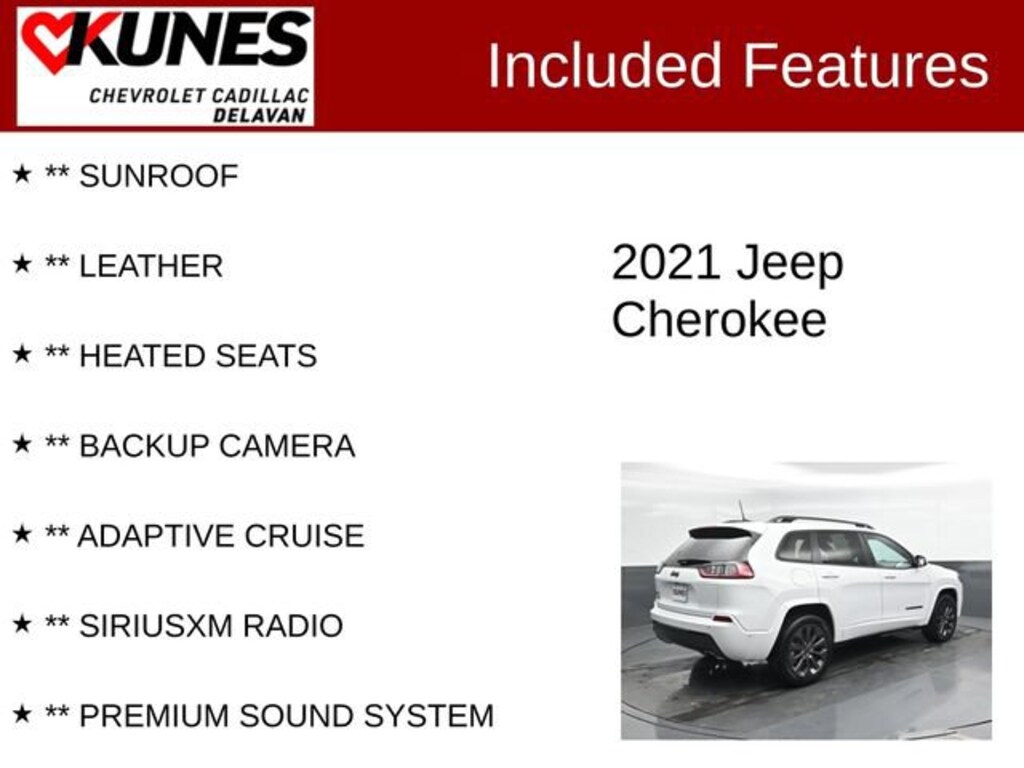 Used 2021 Jeep Cherokee High Altitude