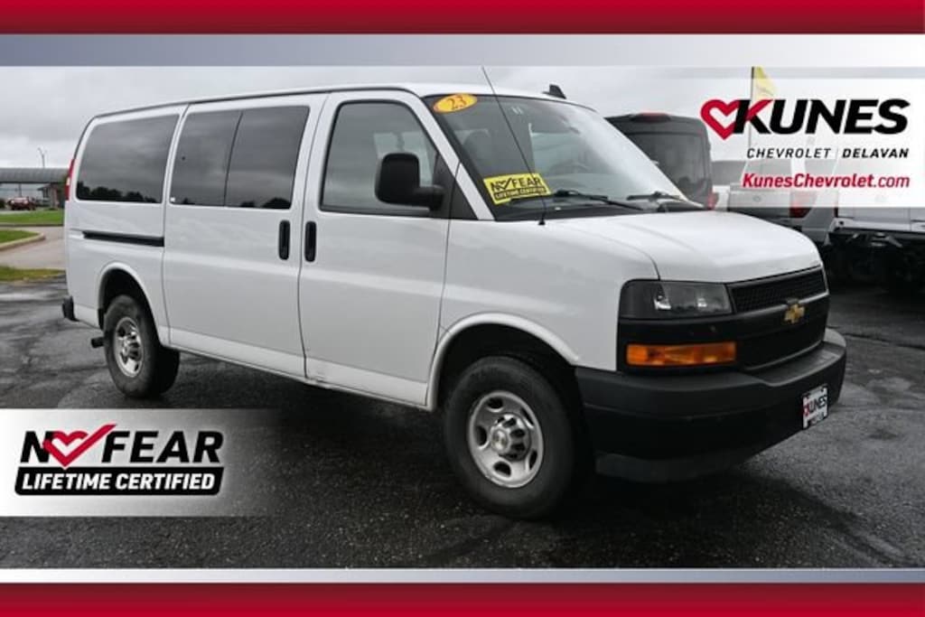 Used 2023 Chevrolet Express Passenger 3500 LS Van