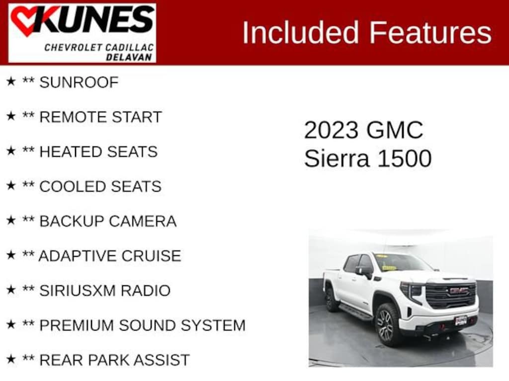 Used 2023 GMC Sierra 1500 AT4 Truck