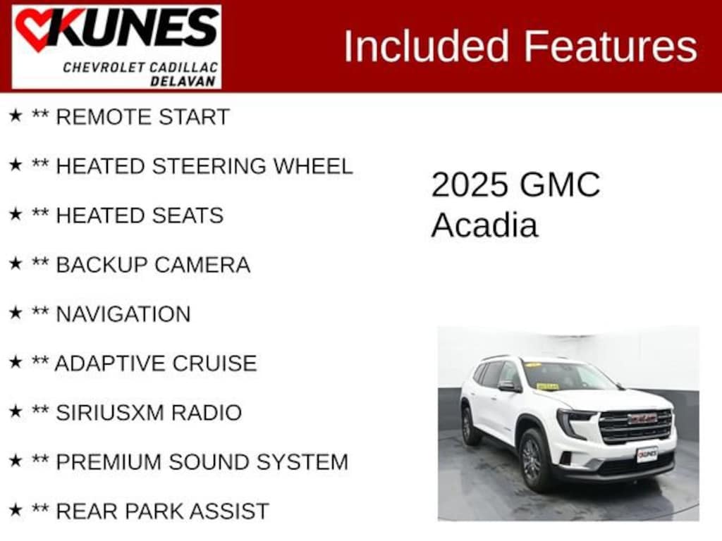 Used 2025 GMC Acadia Elevation SUV