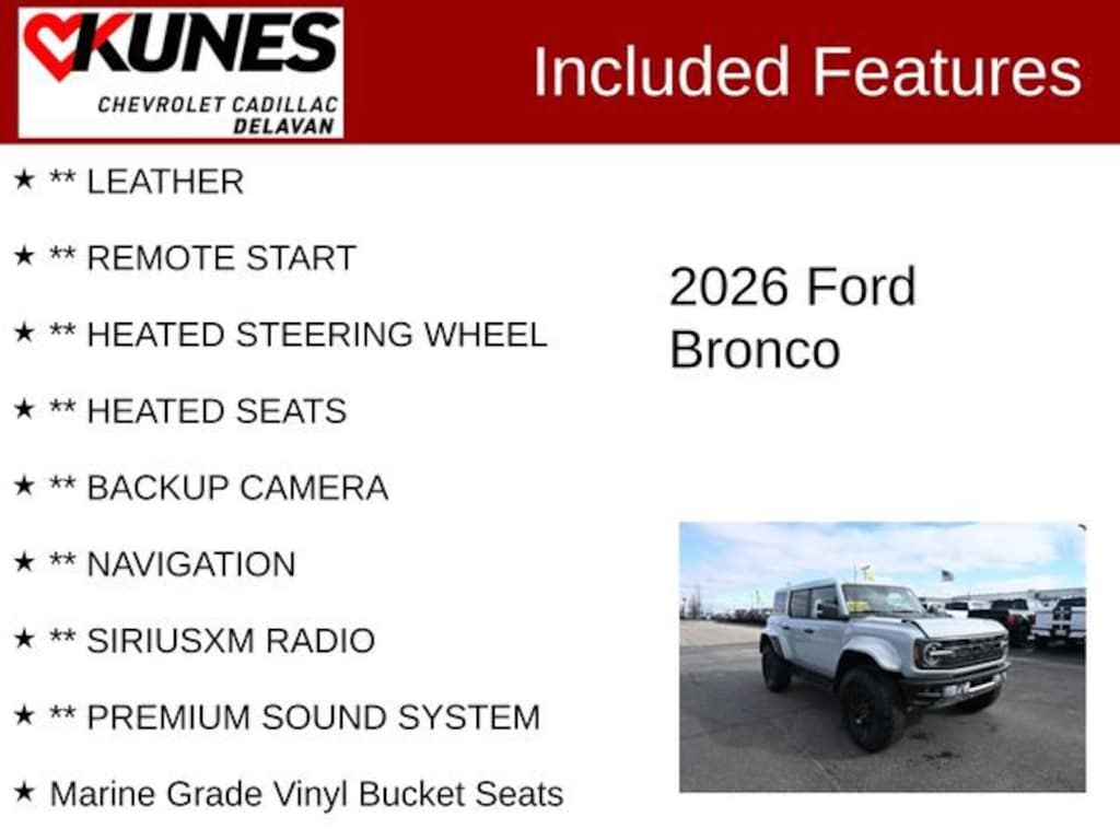 Used 2026 Ford Bronco Raptor