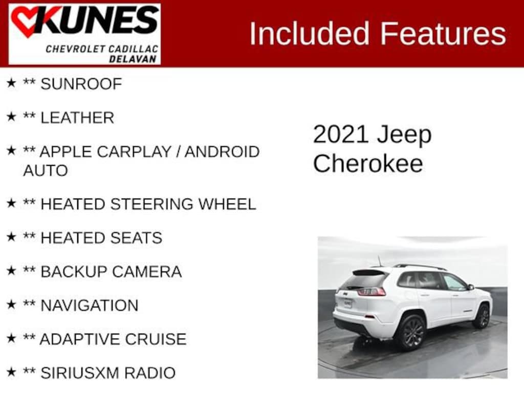 Used 2021 Jeep Cherokee High Altitude