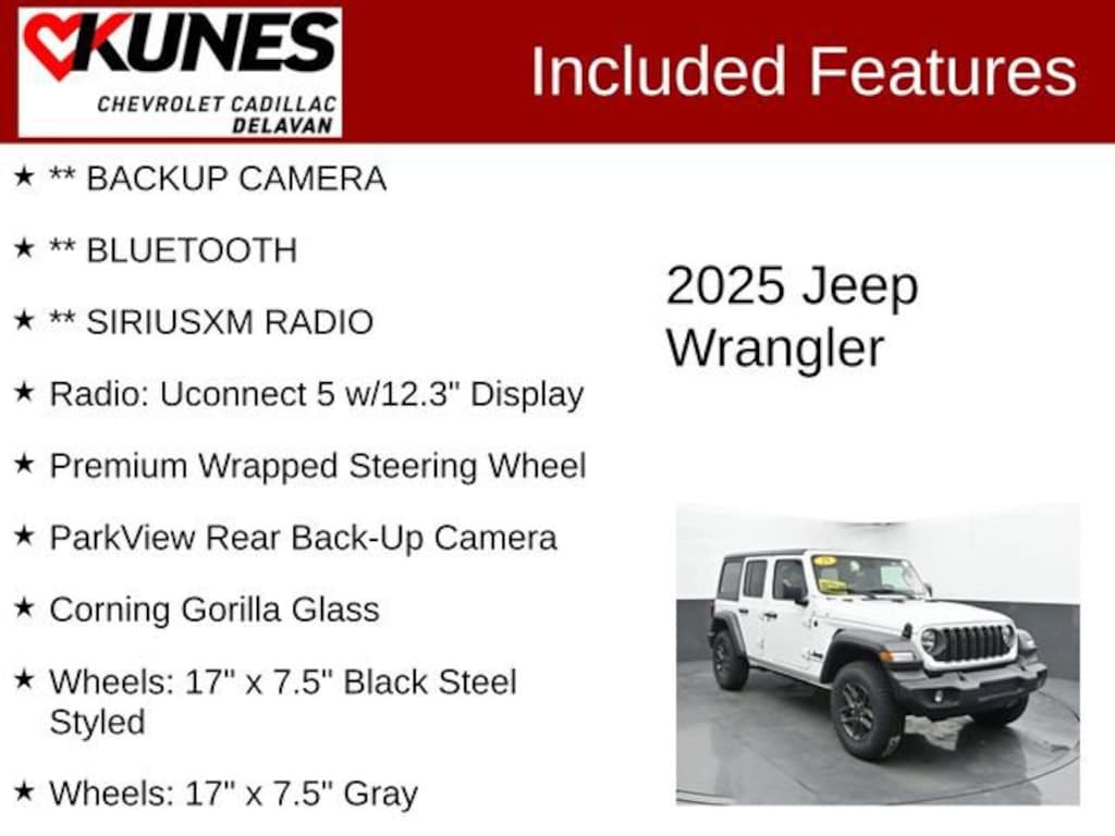 Used 2025 Jeep Wrangler Sport S