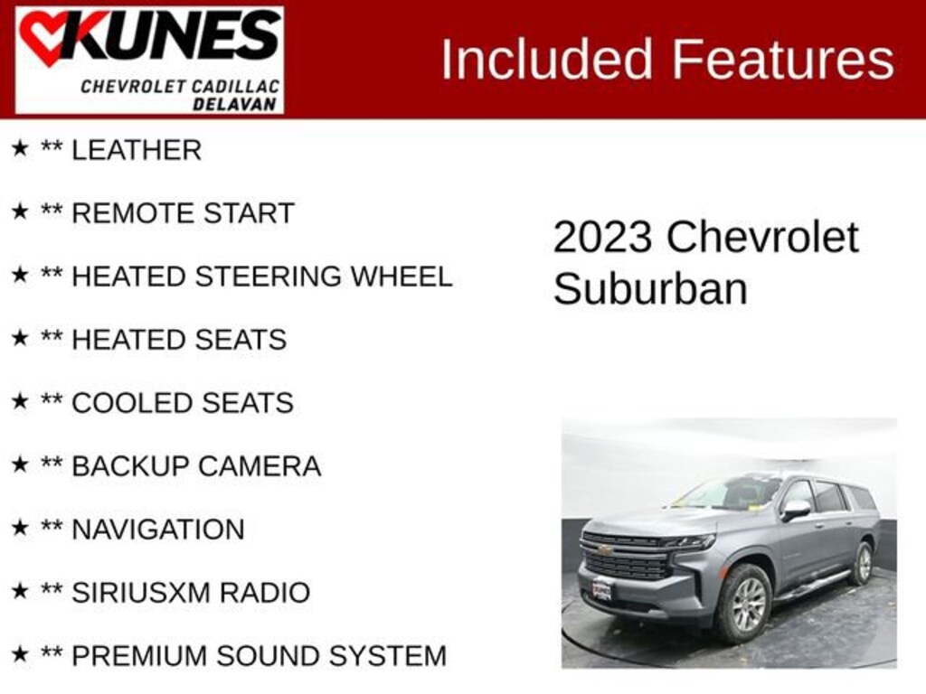 Used 2023 Chevrolet Suburban Premier SUV