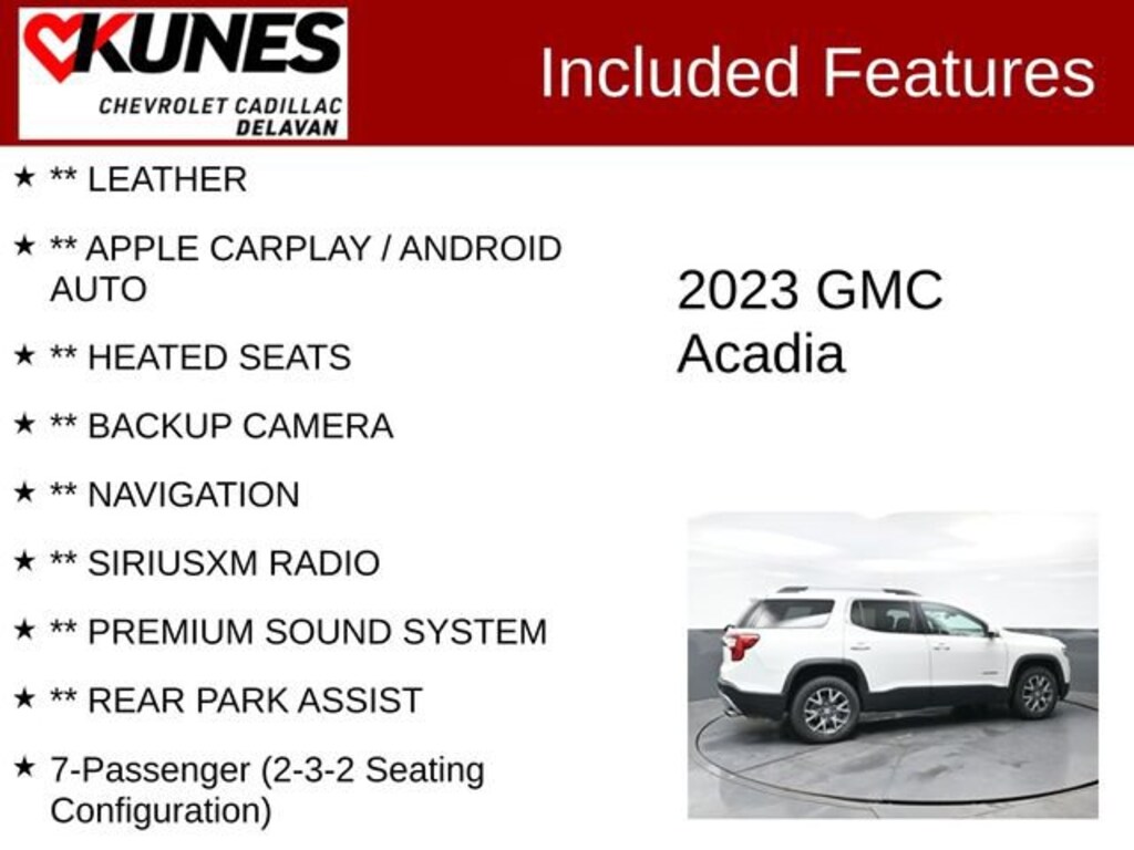 Used 2023 GMC Acadia SLT SUV
