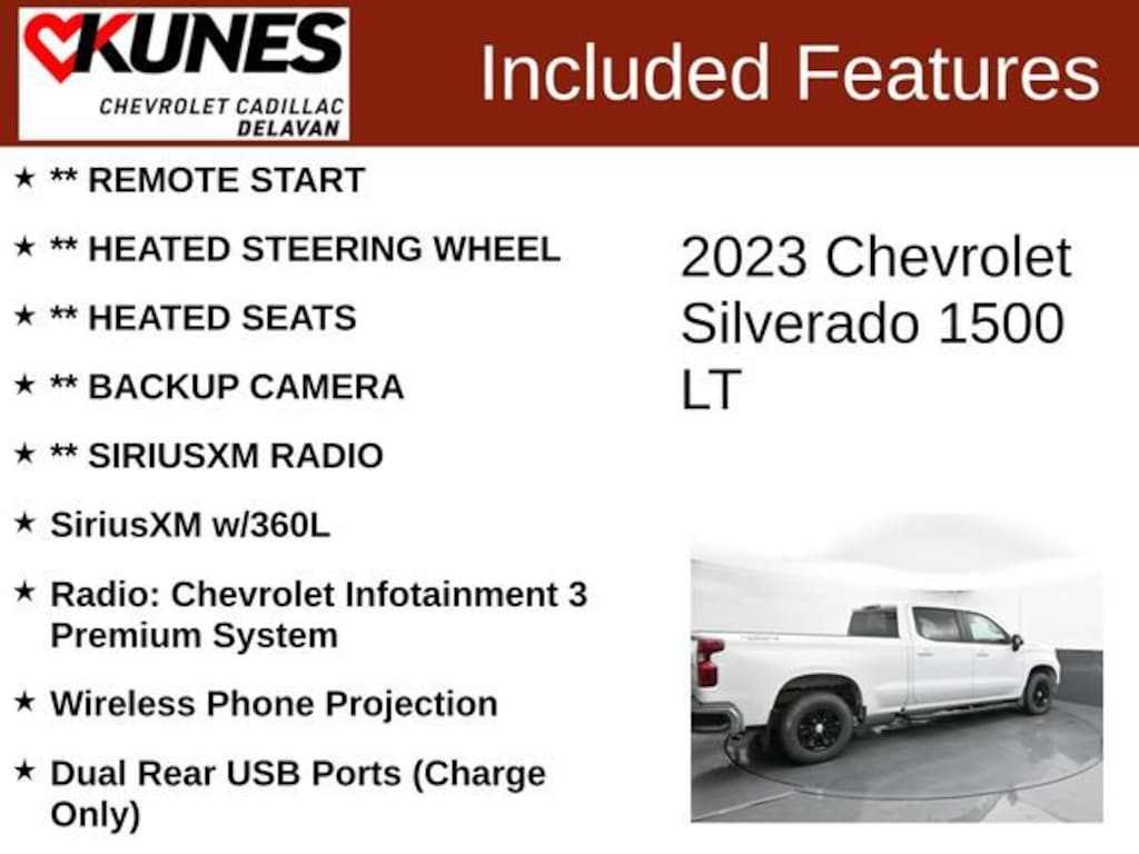 Used 2023 Chevrolet Silverado 1500 LT Truck