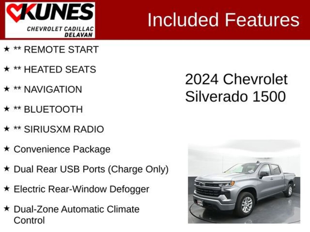 Used 2024 Chevrolet Silverado 1500 RST Truck