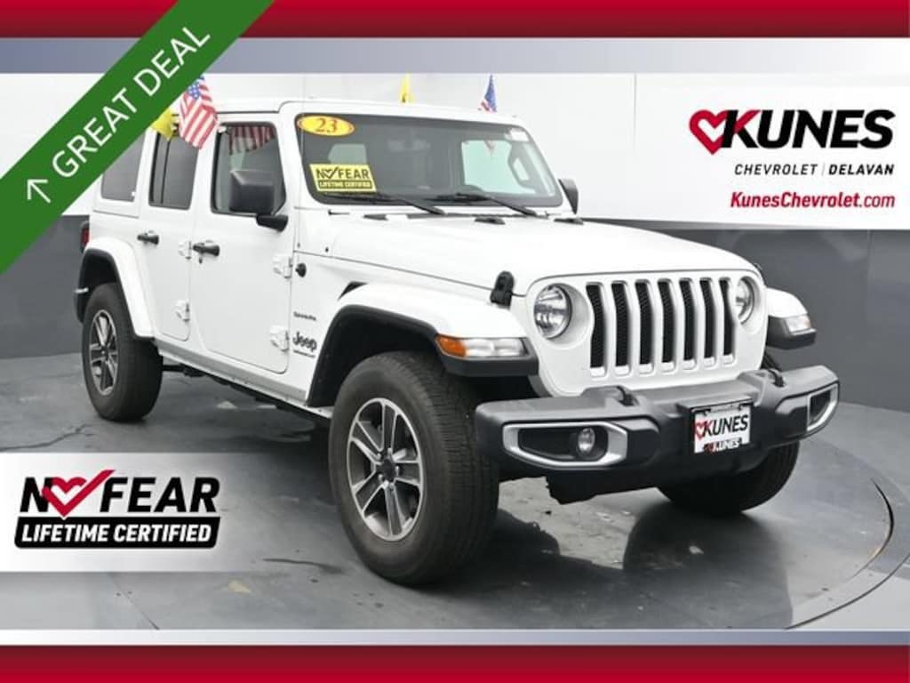 Used 2023 Jeep Wrangler Sahara