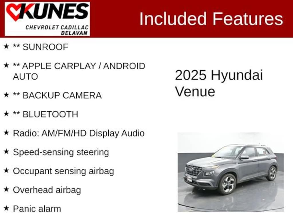 Used 2025 Hyundai Venue SEL