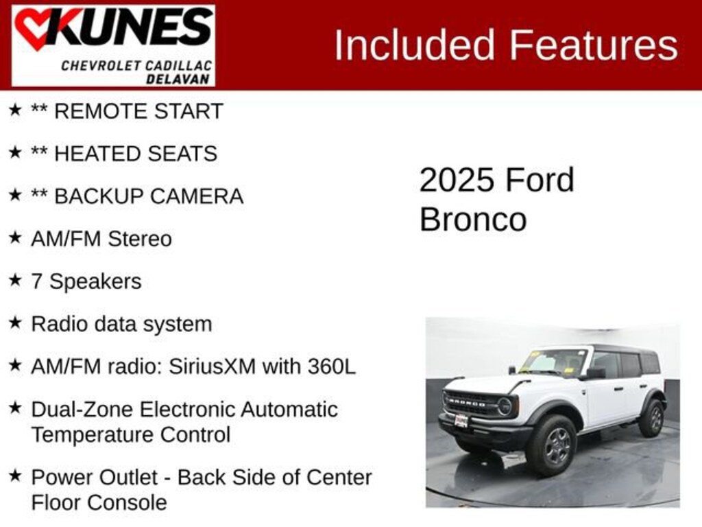 Used 2025 Ford Bronco Big Bend