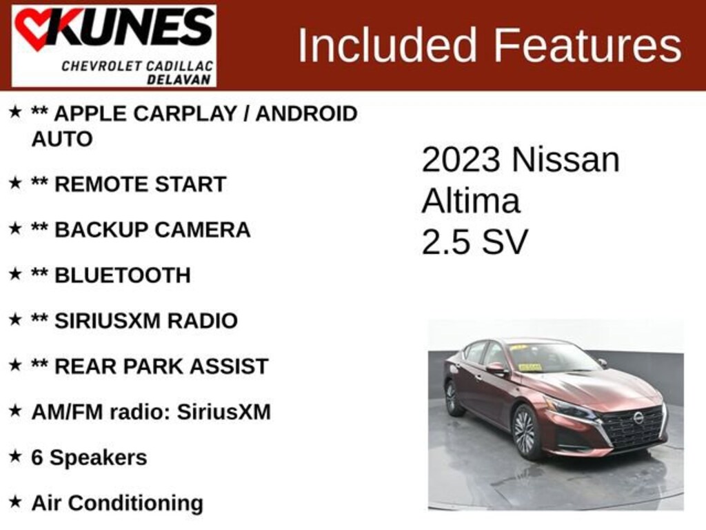 Used 2023 Nissan Altima 2.5 SV