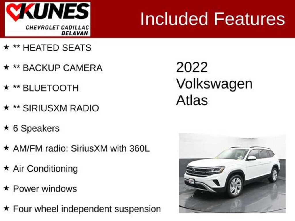 Used 2022 Volkswagen Atlas 3.6L V6 SE w/Technology