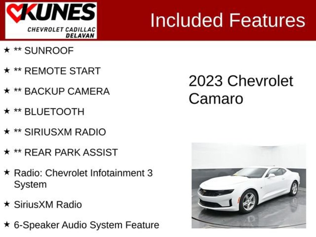 Used 2023 Chevrolet Camaro 1LT Performance