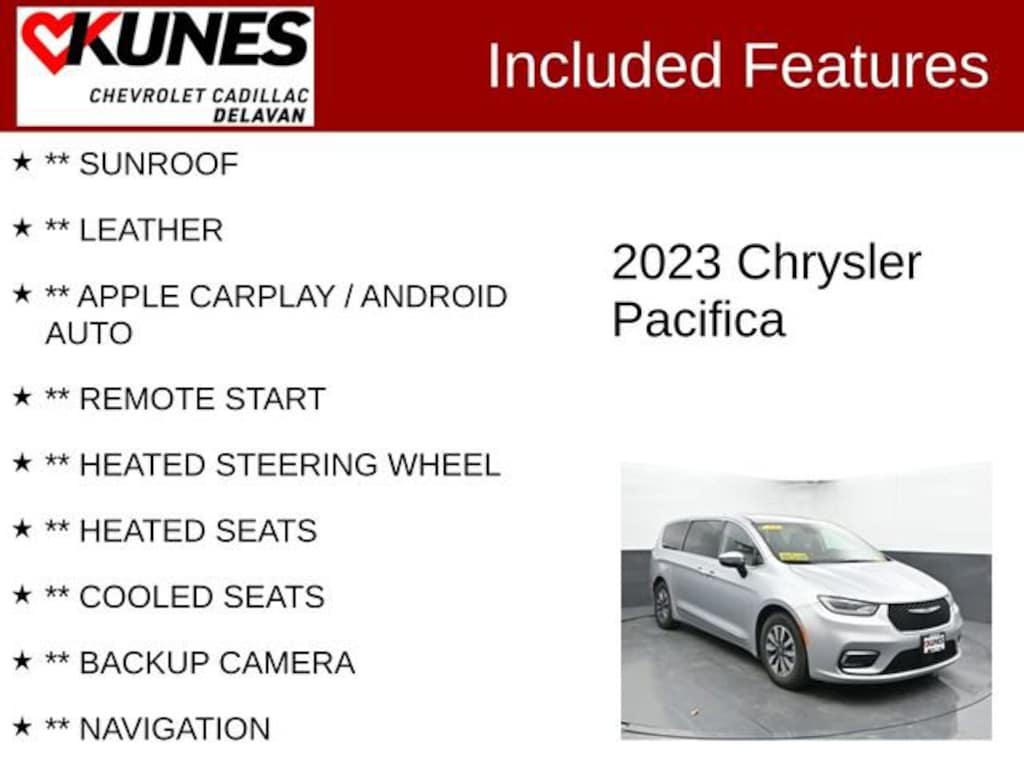 Used 2023 Chrysler Pacifica Hybrid Limited