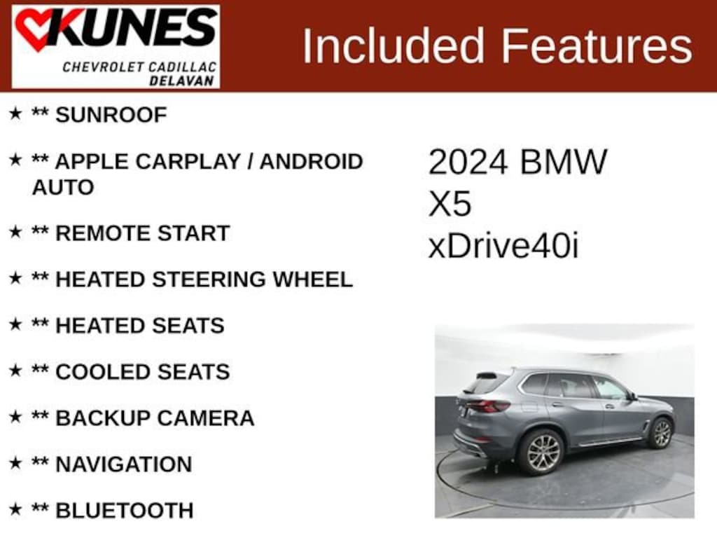 Used 2024 BMW X5 xDrive40i
