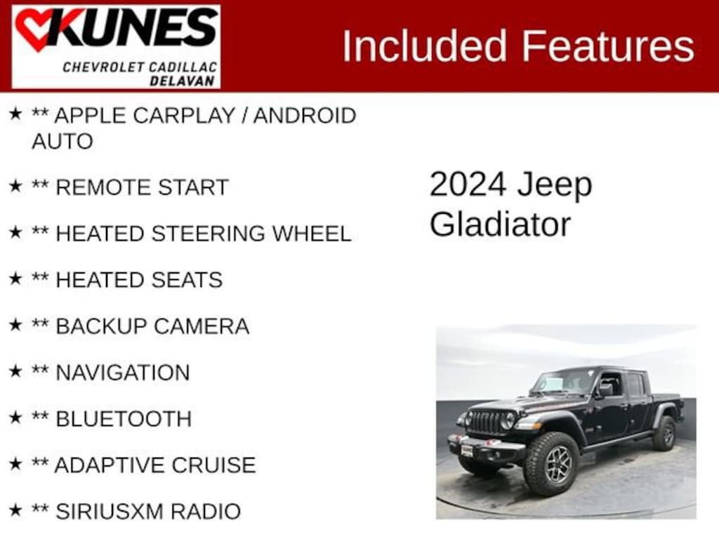 Used 2024 Jeep Gladiator Rubicon