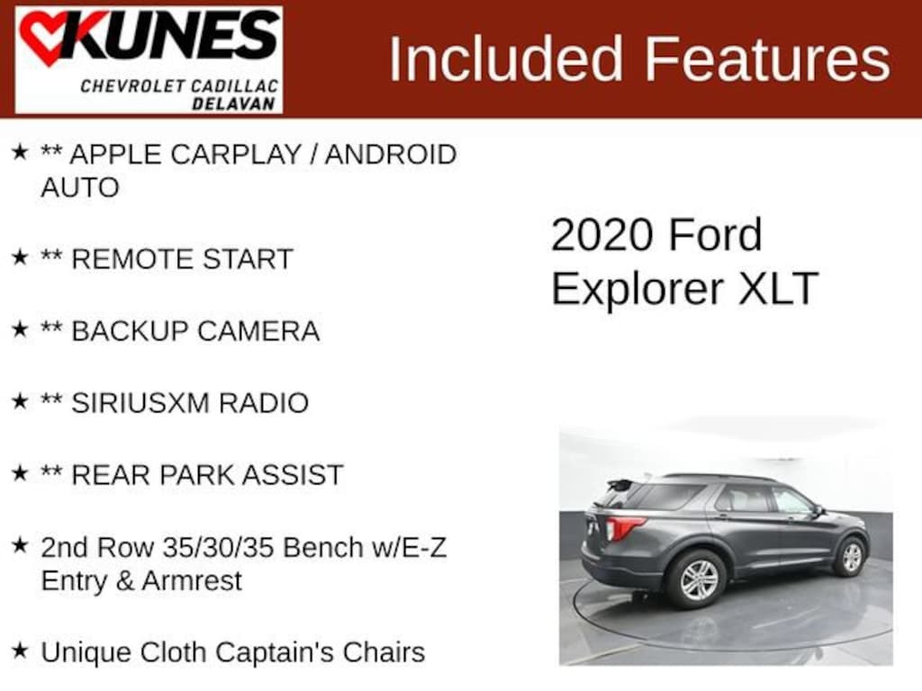 Used 2020 Ford Explorer XLT