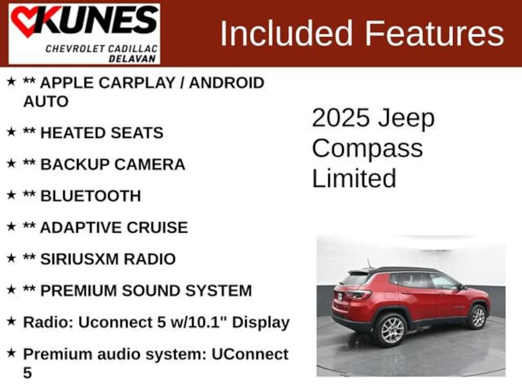 Used 2025 Jeep Compass Limited