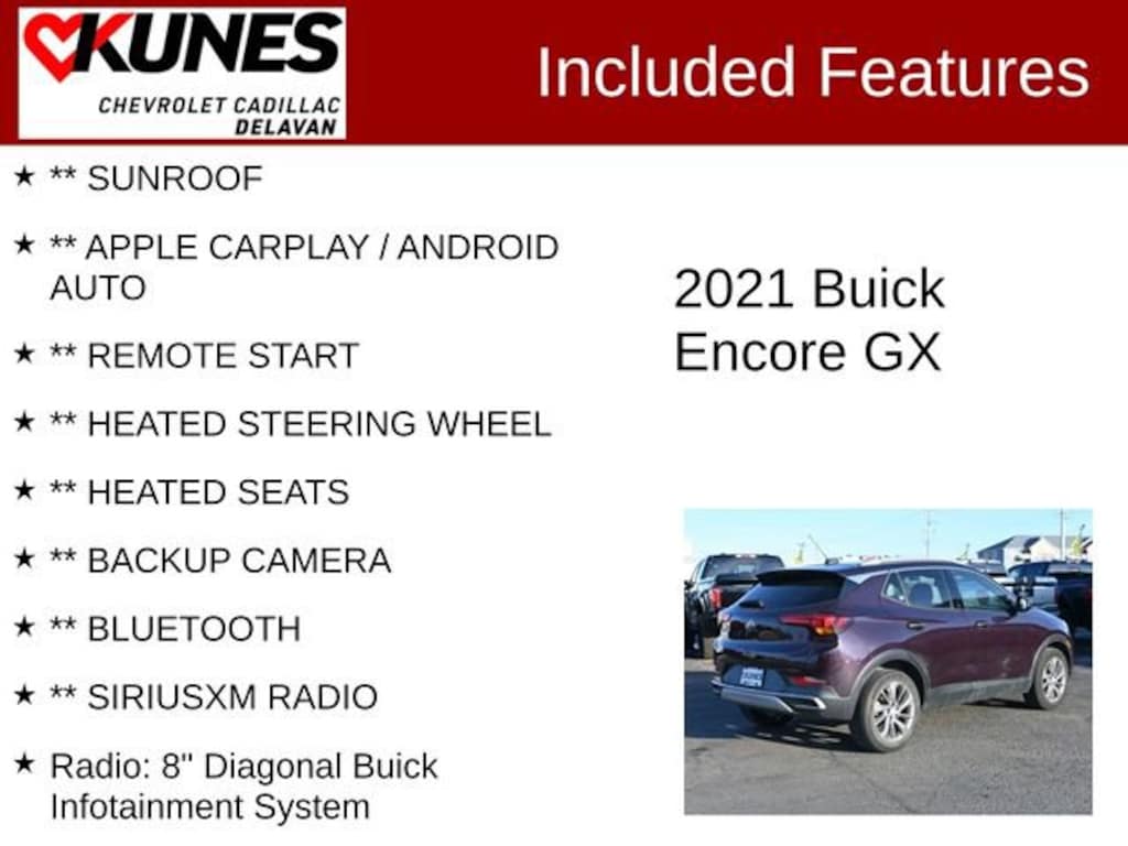 Used 2021 Buick Encore GX Essence SUV