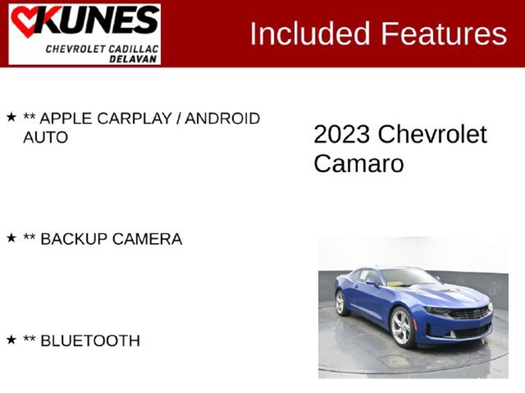 Used 2023 Chevrolet Camaro LT1 Performance