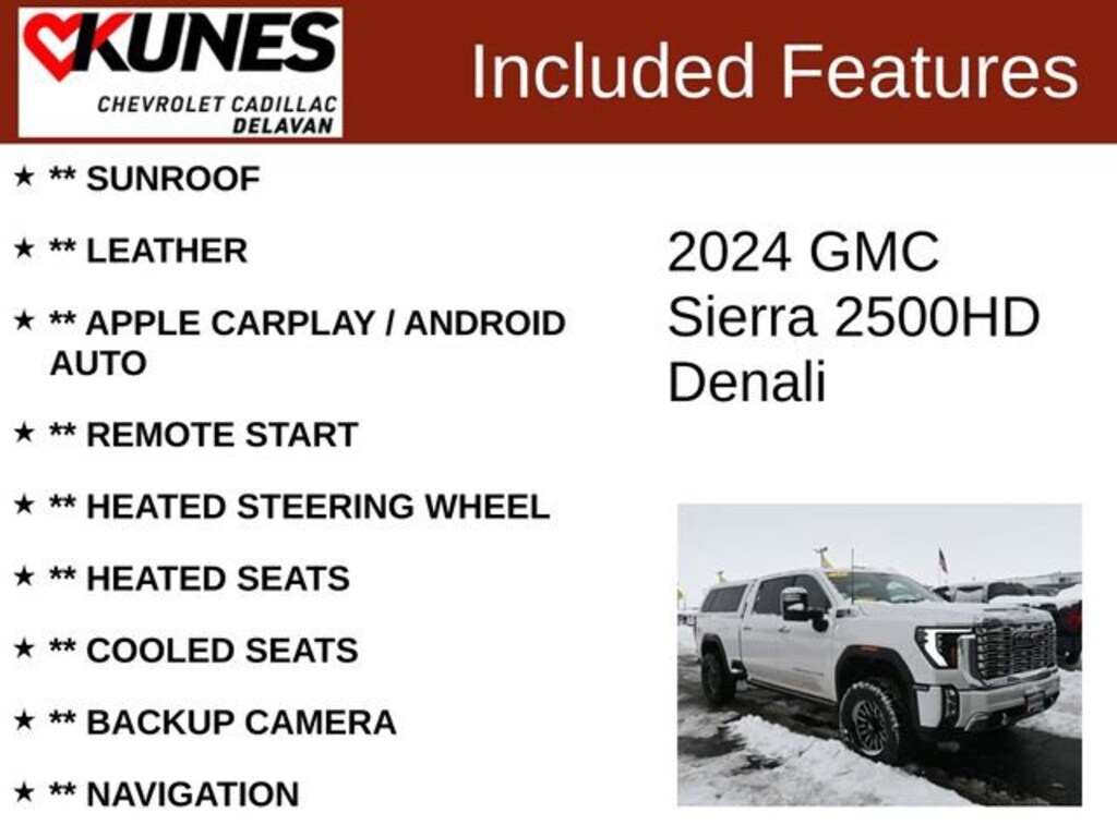 Used 2024 GMC Sierra 2500 HD Denali Truck