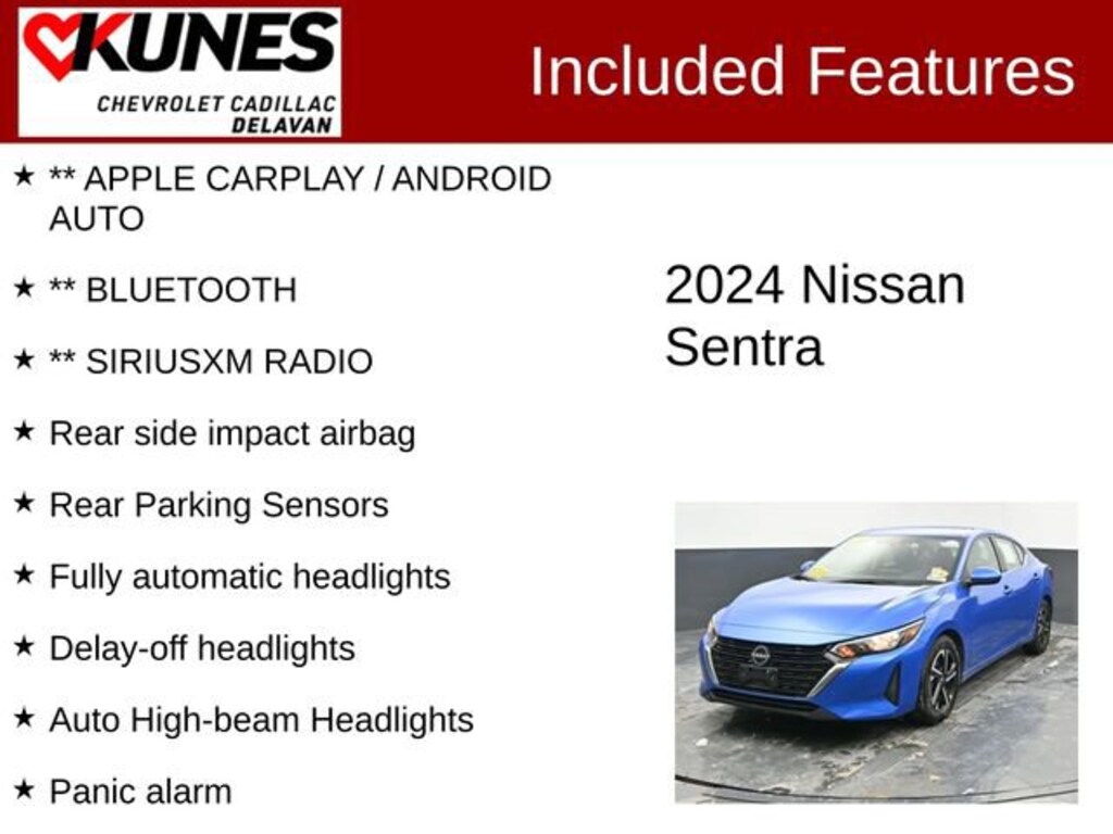 Used 2024 Nissan Sentra SV