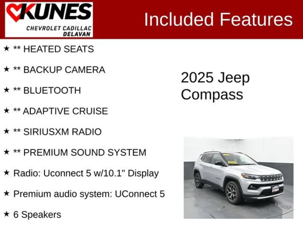 Used 2025 Jeep Compass Limited