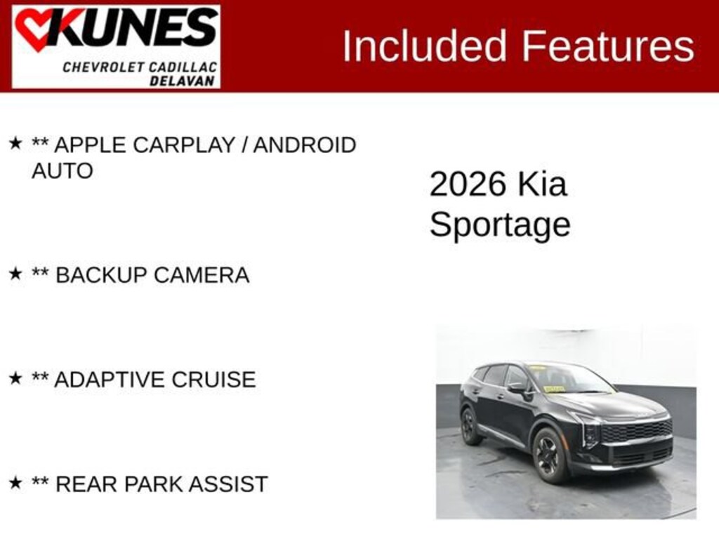 Used 2026 Kia Sportage LX