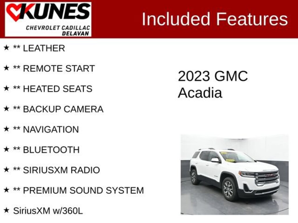 Used 2023 GMC Acadia SLT SUV