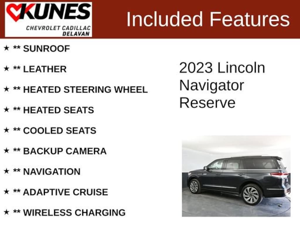 Used 2023 Lincoln Navigator Reserve