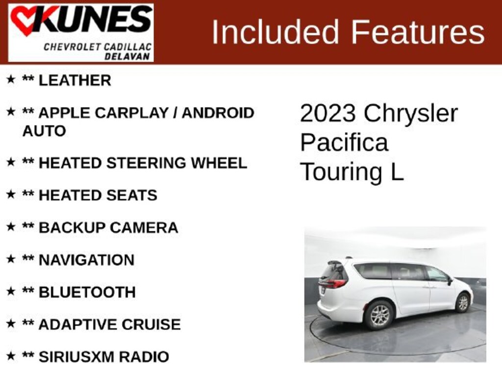 Used 2023 Chrysler Pacifica Touring L