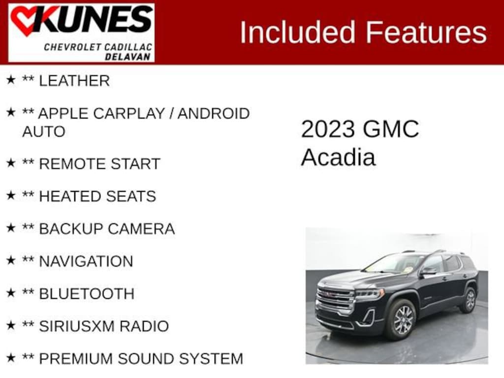 Used 2023 GMC Acadia SLT SUV