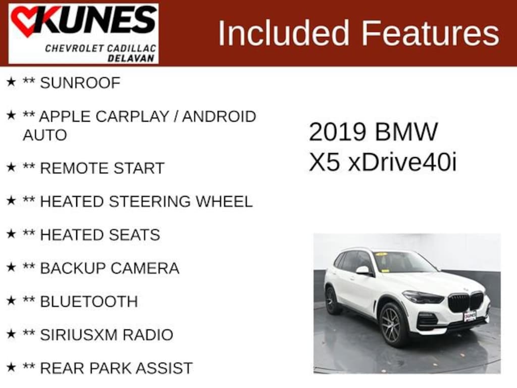 Used 2019 BMW X5 xDrive40i