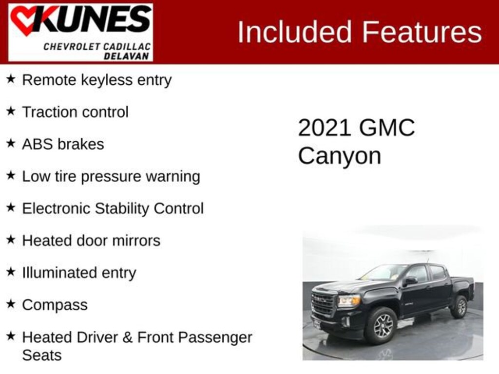 Used 2021 GMC Canyon AT4 - Cloth Truck