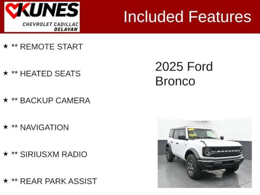Used 2025 Ford Bronco Big Bend