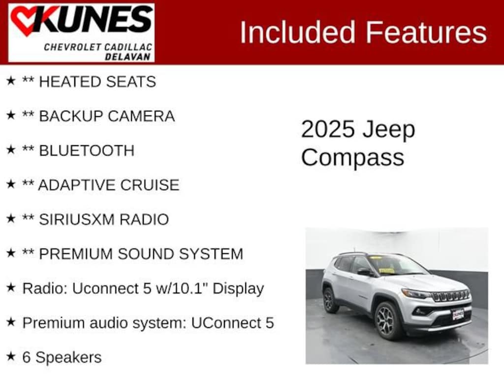 Used 2025 Jeep Compass Limited