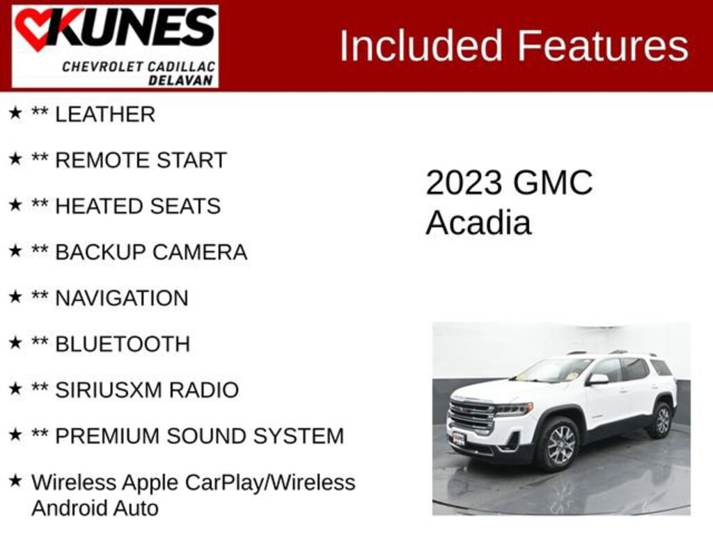 Used 2023 GMC Acadia SLT SUV