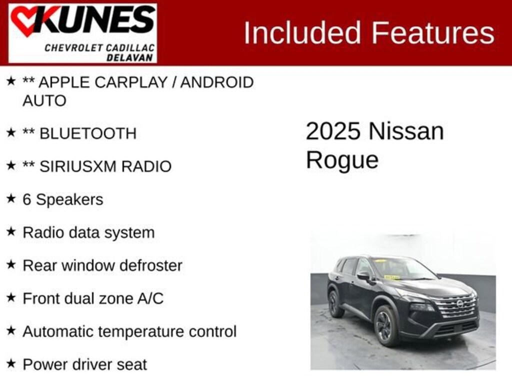Used 2025 Nissan Rogue SV