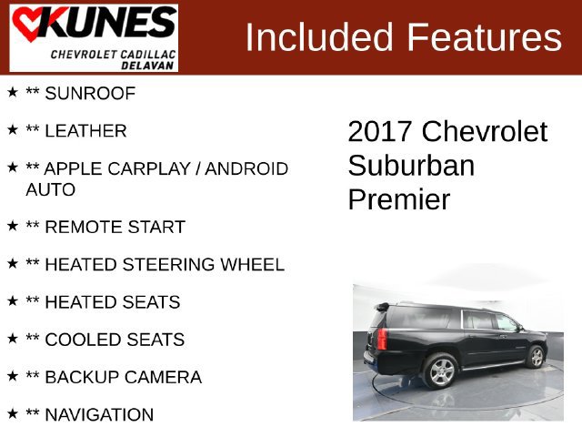 Used 2017 Chevrolet Suburban Premier SUV