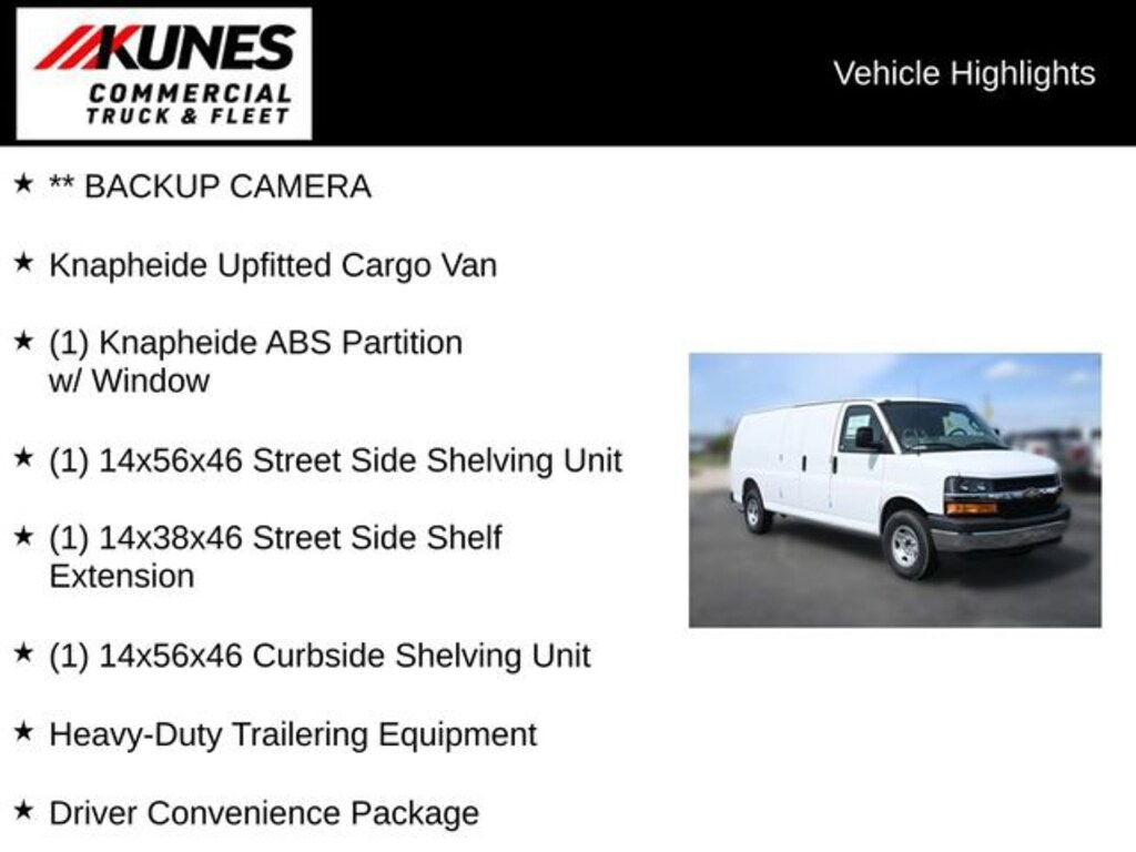 New 2026 Chevrolet Express Cargo WT Van